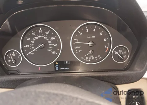 2013 BMW 328I xDrive z USA, uszkodzony, nr VIN WBA3B5G52DNS02852